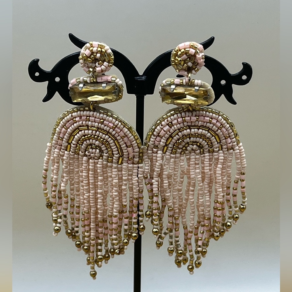 Hand Beaded Earrings